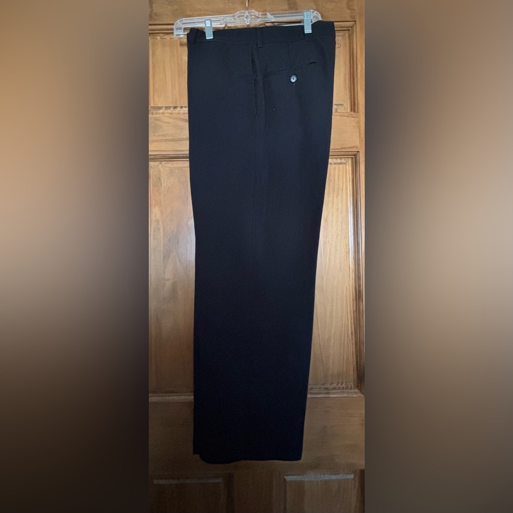 Haggar Black Label Men's Classic Black Trousers